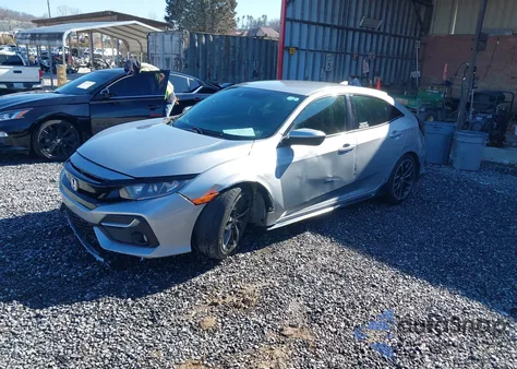 2020 Honda Civic Sport z USA, uszkodzony, nr VIN SHHFK7H43LU213713